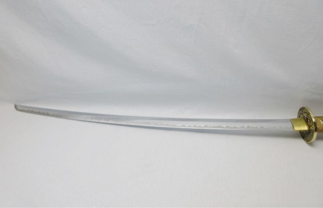 時代武具 脇差 金梨地 雲龍図揃 模造刀 大太刀 小太刀 一對 鍔 鞘付仕舞袋