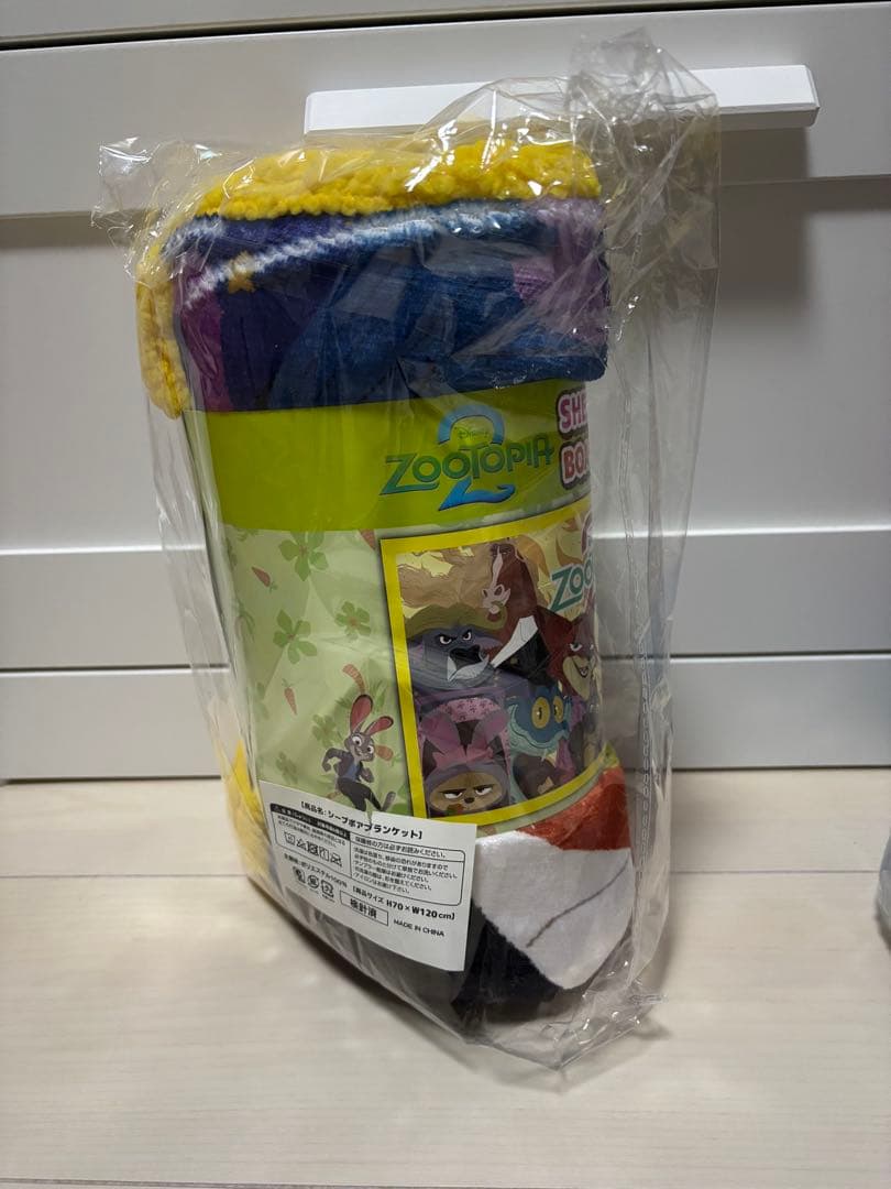 ズートピア2 ブランケット　モニタートップ　フィギュア　保温保冷マルチバッグ