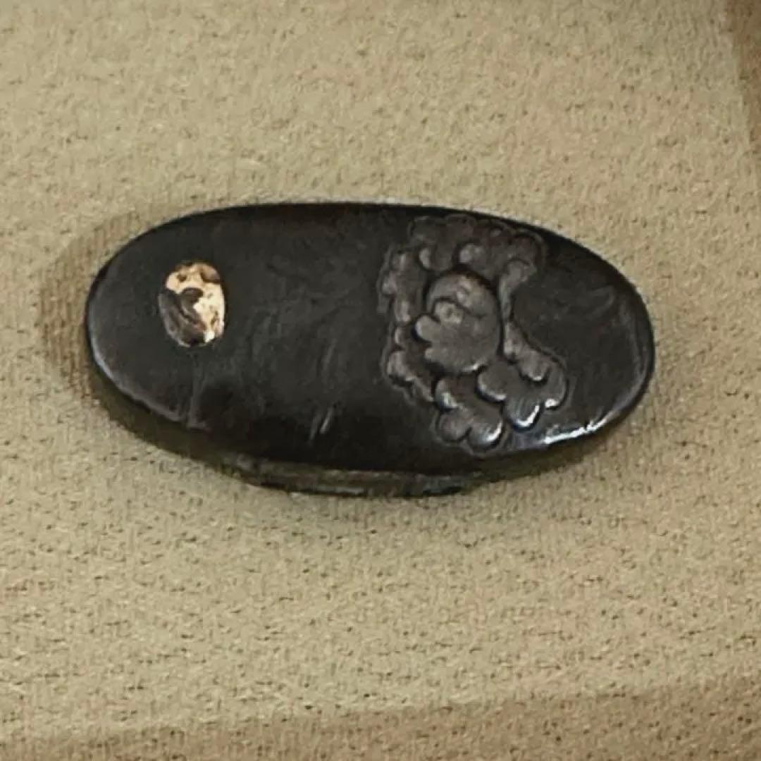 日本刀装具 ⭐︎ 縁頭　牡丹　小脇差し