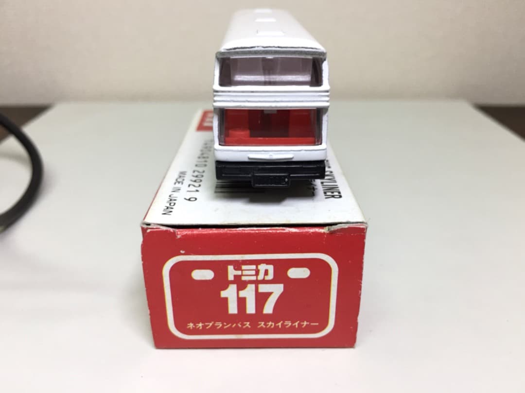 ○[1988年希少状態良し] トミカ 117 ネオブランバス スカイライナー