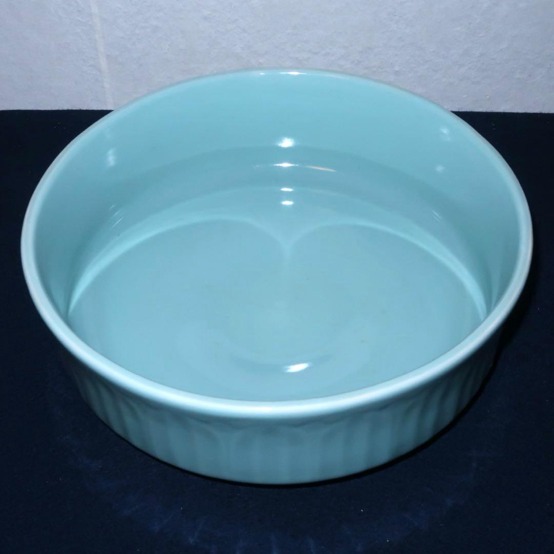 【茶道具】手塚祥堂作　青磁割蓋平水指