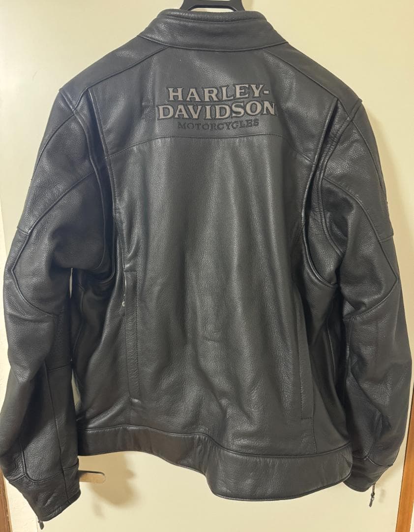 ハーレーダビッドソン スイングアーム メンズ レザージャケット Lサイズ