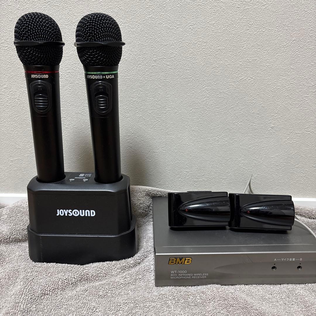 美品　JOYSOUND マイク　充電器セット