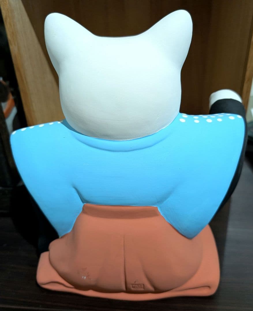 住吉大社　楠珺社　招き猫　招福猫　右手　大　猫