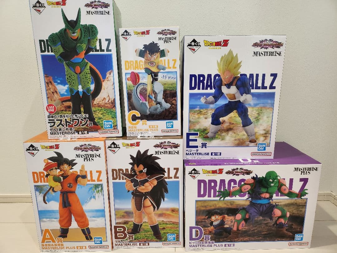 新品未開封　ドラゴンボール　一番くじ　オムニバスアメイジング　６体セット
