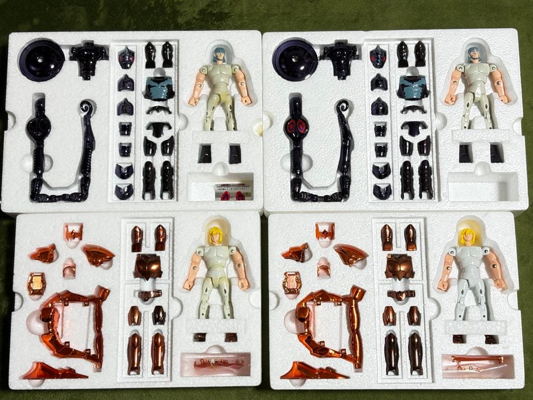 聖闘士聖衣大系　当時物　神闘士8種各2個計16個セット【開封使用品】欠品あり