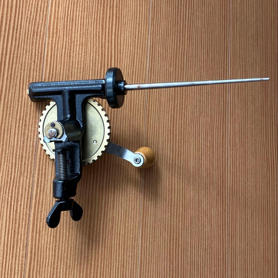 卓上管巻　ワインダー　スウェーデン　稲垣機料　機織り　機織り道具　染織