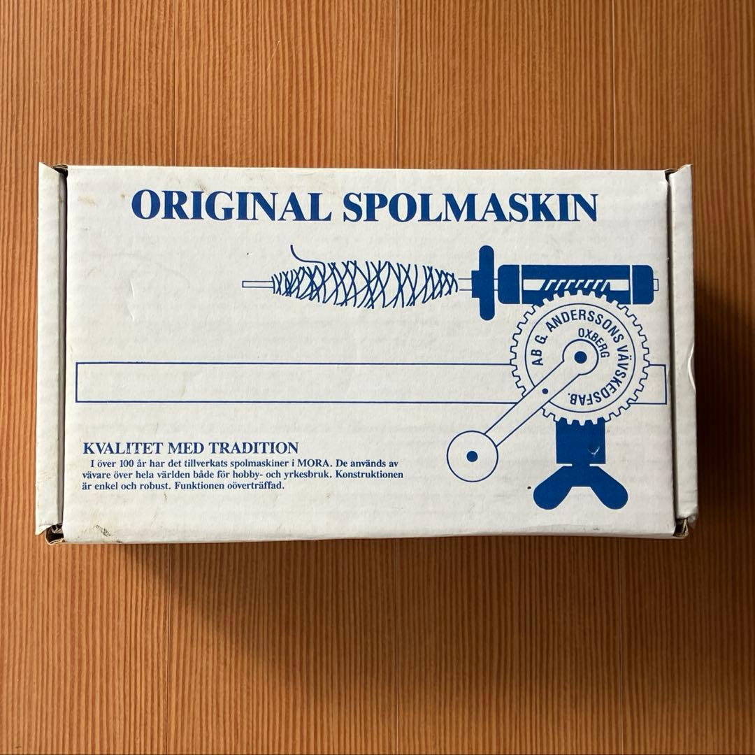 卓上管巻　ワインダー　スウェーデン　稲垣機料　機織り　機織り道具　染織