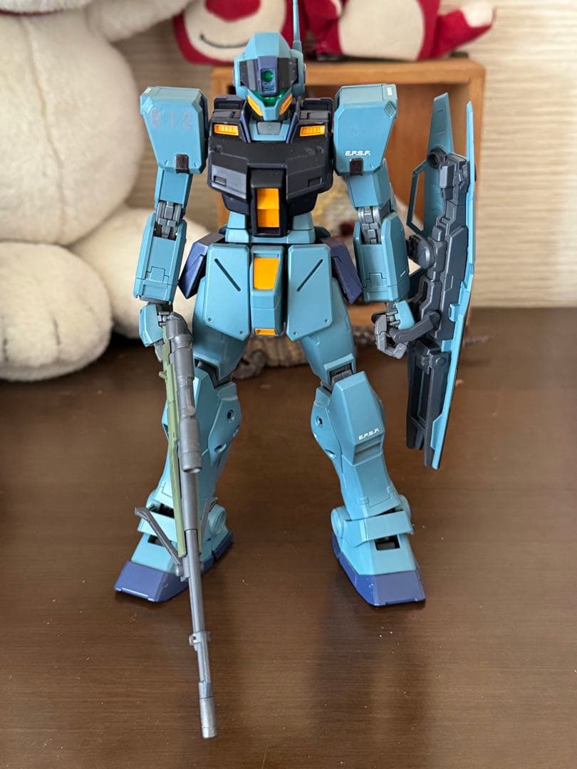 ガンプラ MG ジムスナイパーII 付属品あり