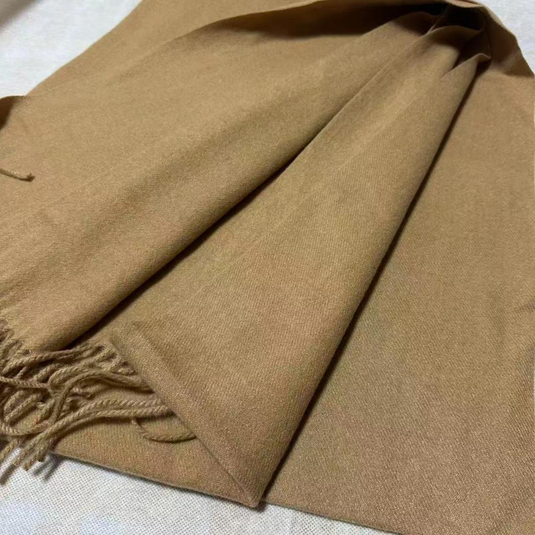 n*n様 ジョンストンズ カシミア 大判 キャメル ストール マフラー