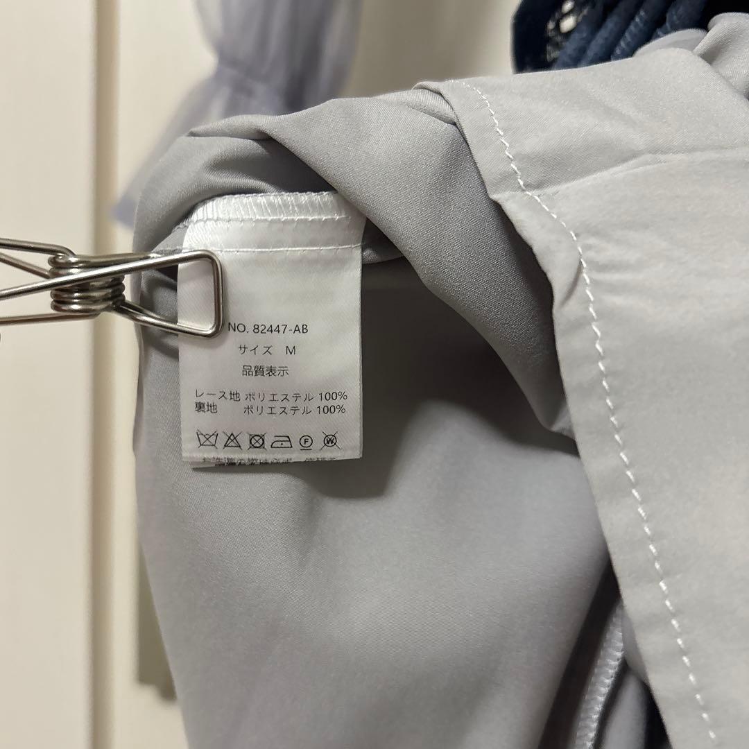 3wayシフォンボレロ&レースキャミドレス　ドレス　オケージョン　Mサイズ