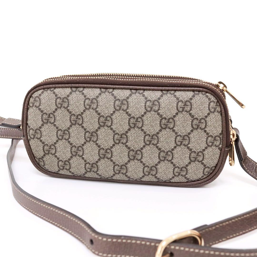 【美品】グッチ GGスプリーム オフィディア ショルダーバッグ 546597
