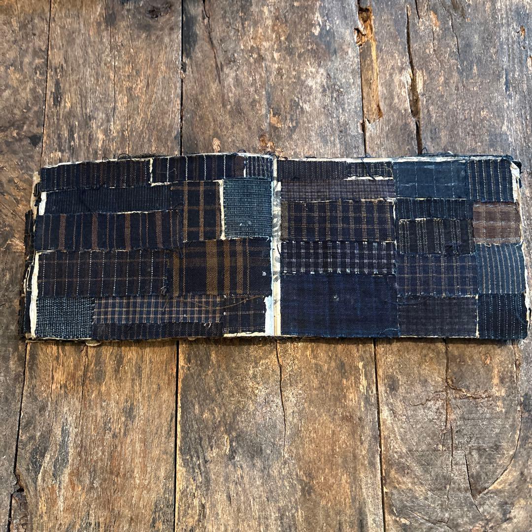 希少◆縞帳　古布　縞　襤褸