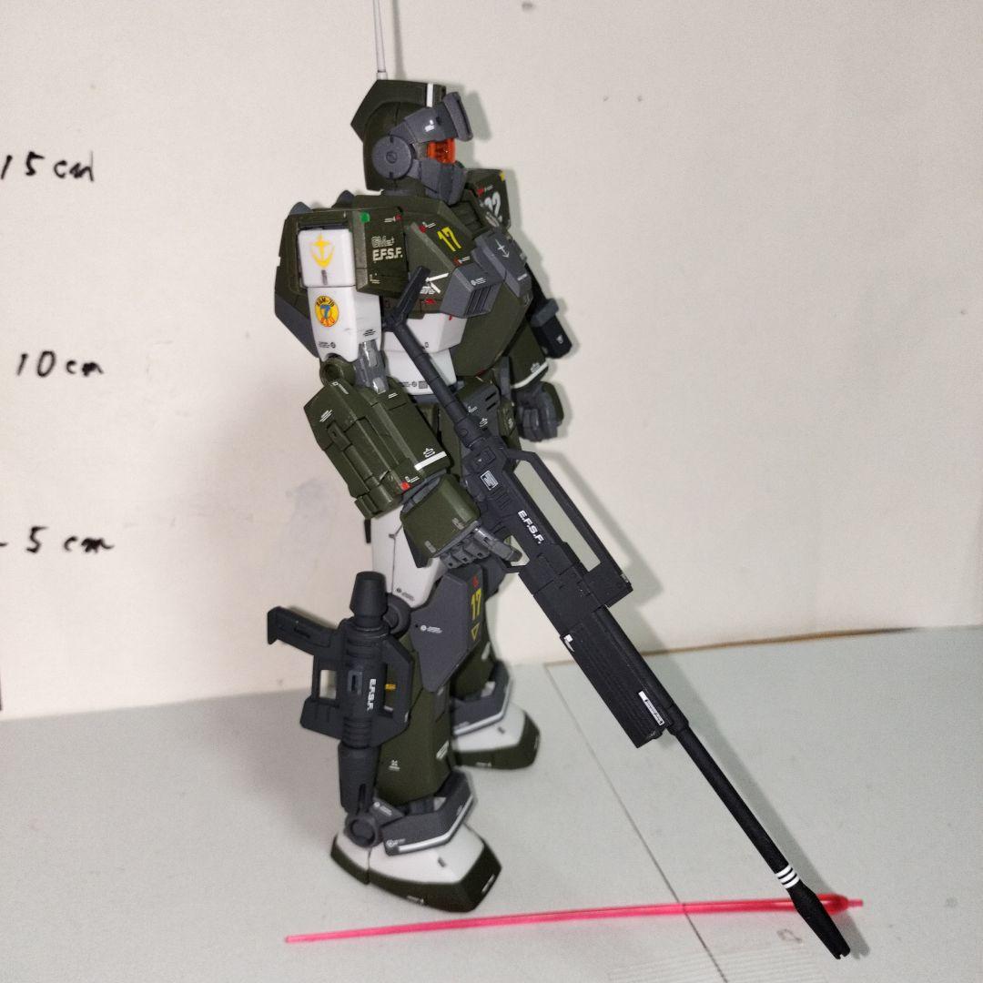 MG 1/100 プレバン限定 ジム・スナイパーカスタム 塗装完成品 ガンプラ