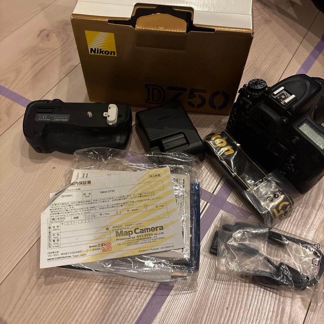 Nikon D750 デジタル一眼レフカメラ
