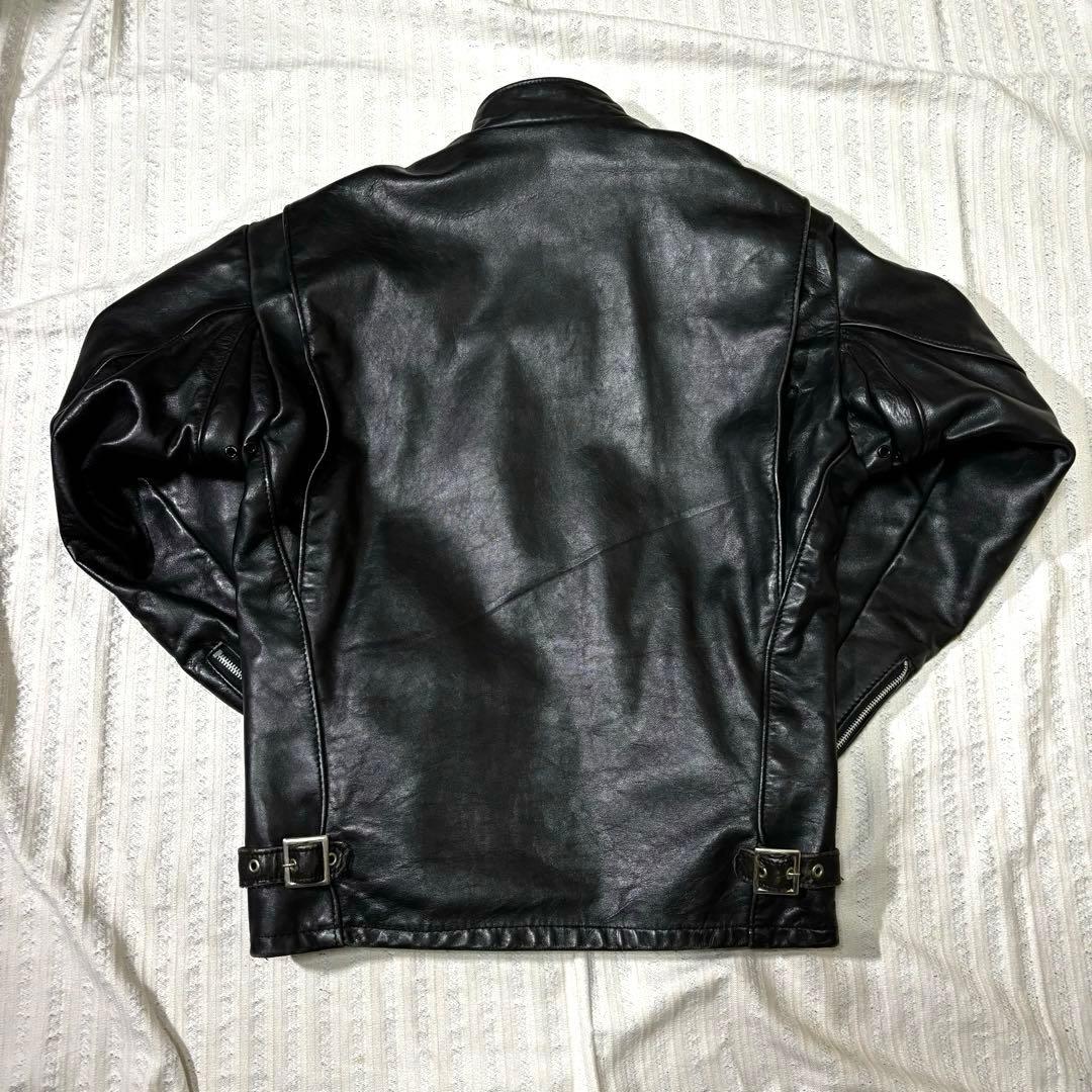 ⭐︎超希少　ショット　シングル　レザージャケット　ライダース　チンスト　本革