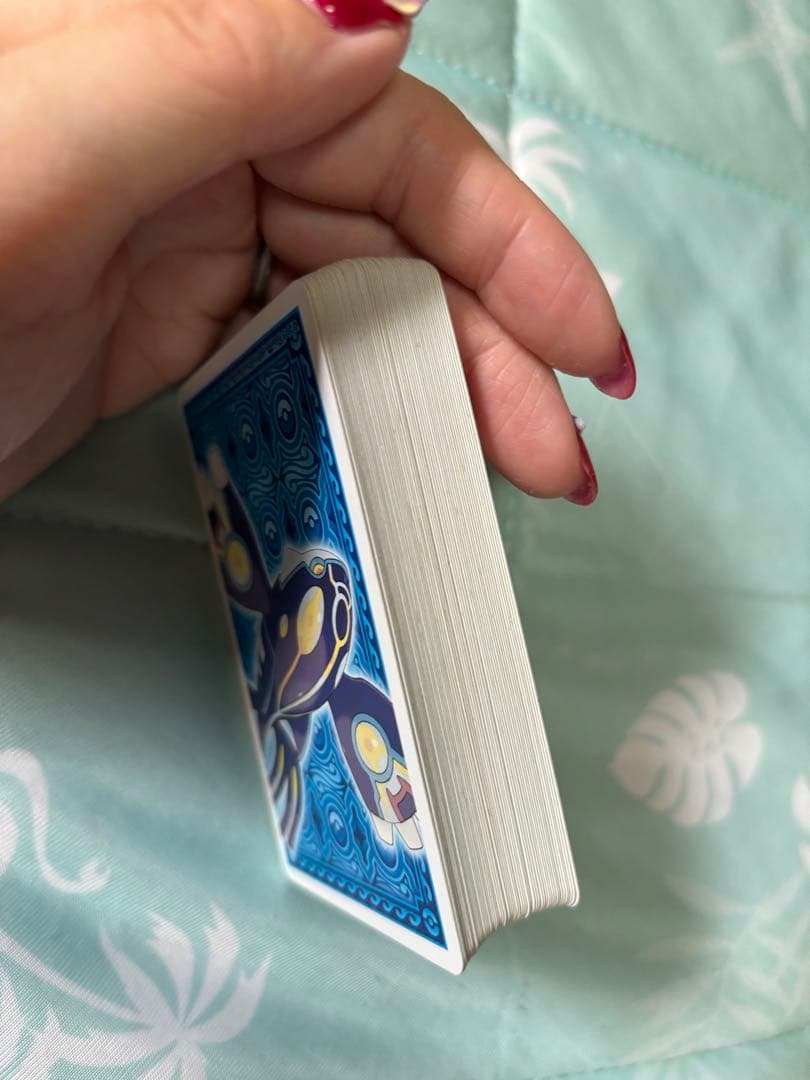 ポケモン　トランプ　アルファサファイア　ゲンシカイオーガ 　任天堂