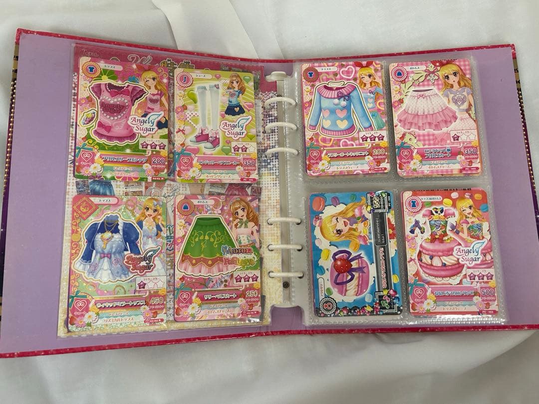 最終値下げ　アイカツカード76枚　バインダー付