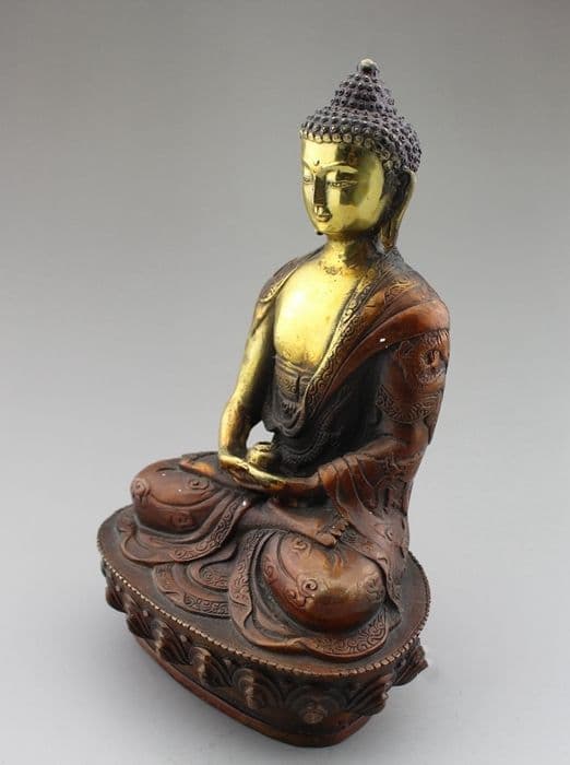 地蔵 菩薩 観音 釈迦摩尼仏 銅製 仏像 彫刻 置物 開運 風水