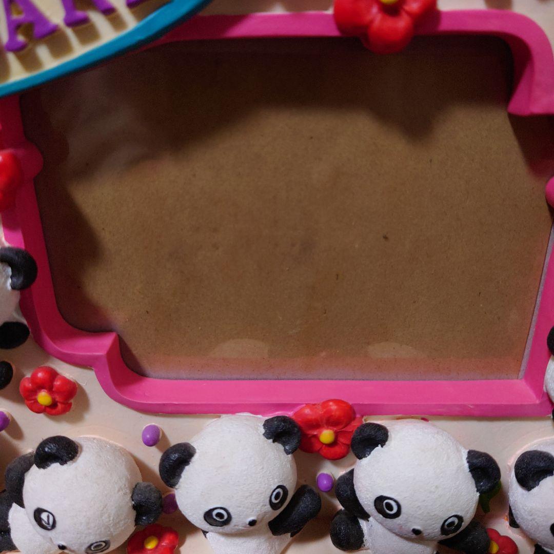 平成レトロ 激レア パンダ マスコット フォトフレーム