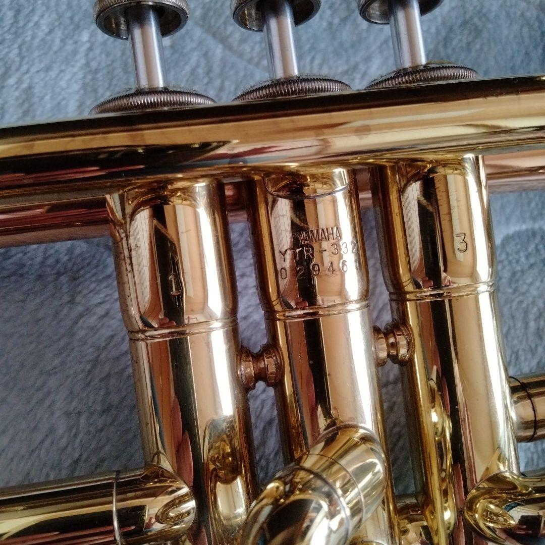 YAMAHA　YTR−332　トランペット 本体とマウスピース3個付き