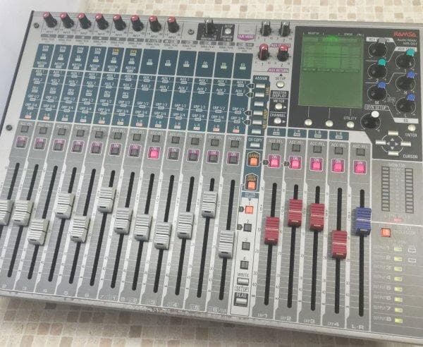 Panasonic/RAMSA デジタルミキサー●　WR-D01 　動作ＯＫ