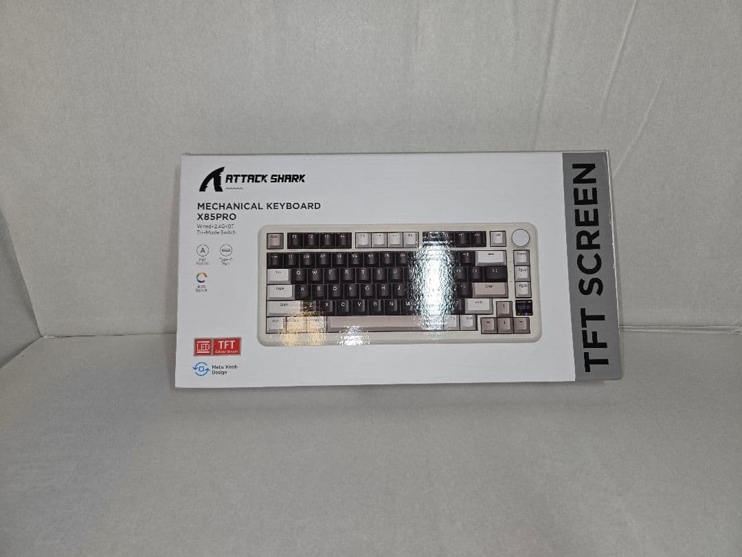 【中古】ATTACK SHARK メカニカルキーボードX85PRO【美品】