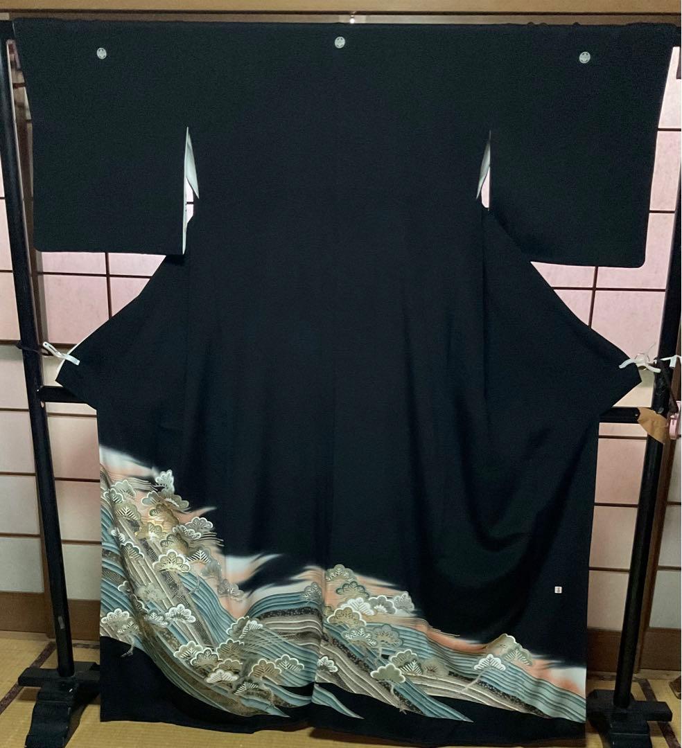 (専用)作家物高級留袖　比翼付き、襦袢付き　特別サービス品