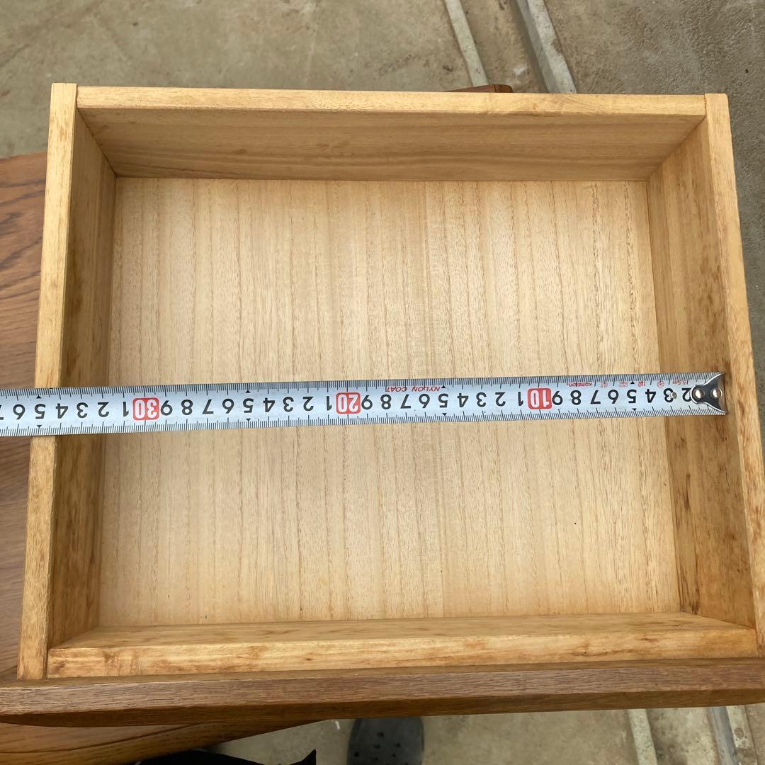ユ*ー様 小さめの木製チェスト 6段 引き出し 高さ83cm 幅42cm 奥行き