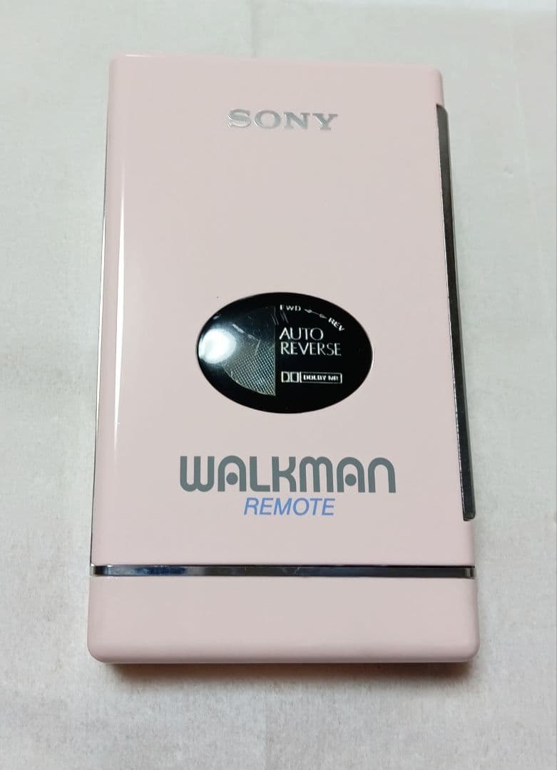 SONY カセットウォークマン REMOTO WM-109 ピンク