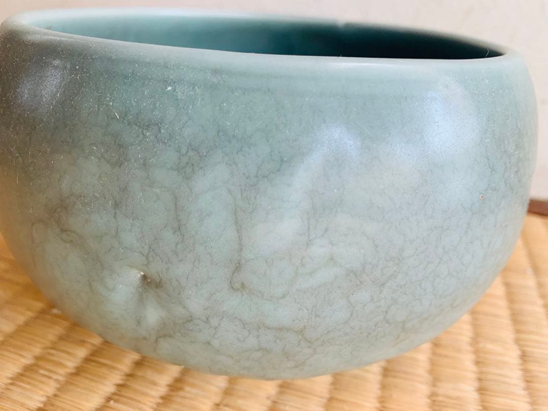 中国蓮花紋様青磁鉢