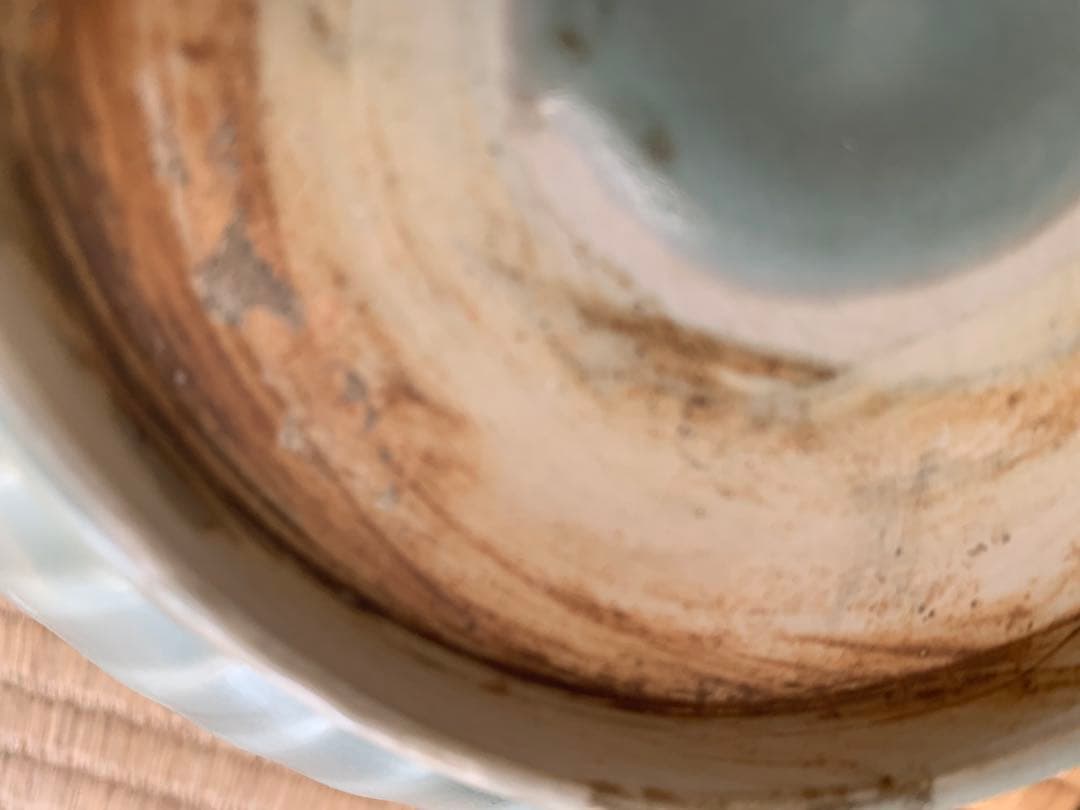 中国蓮花紋様青磁鉢