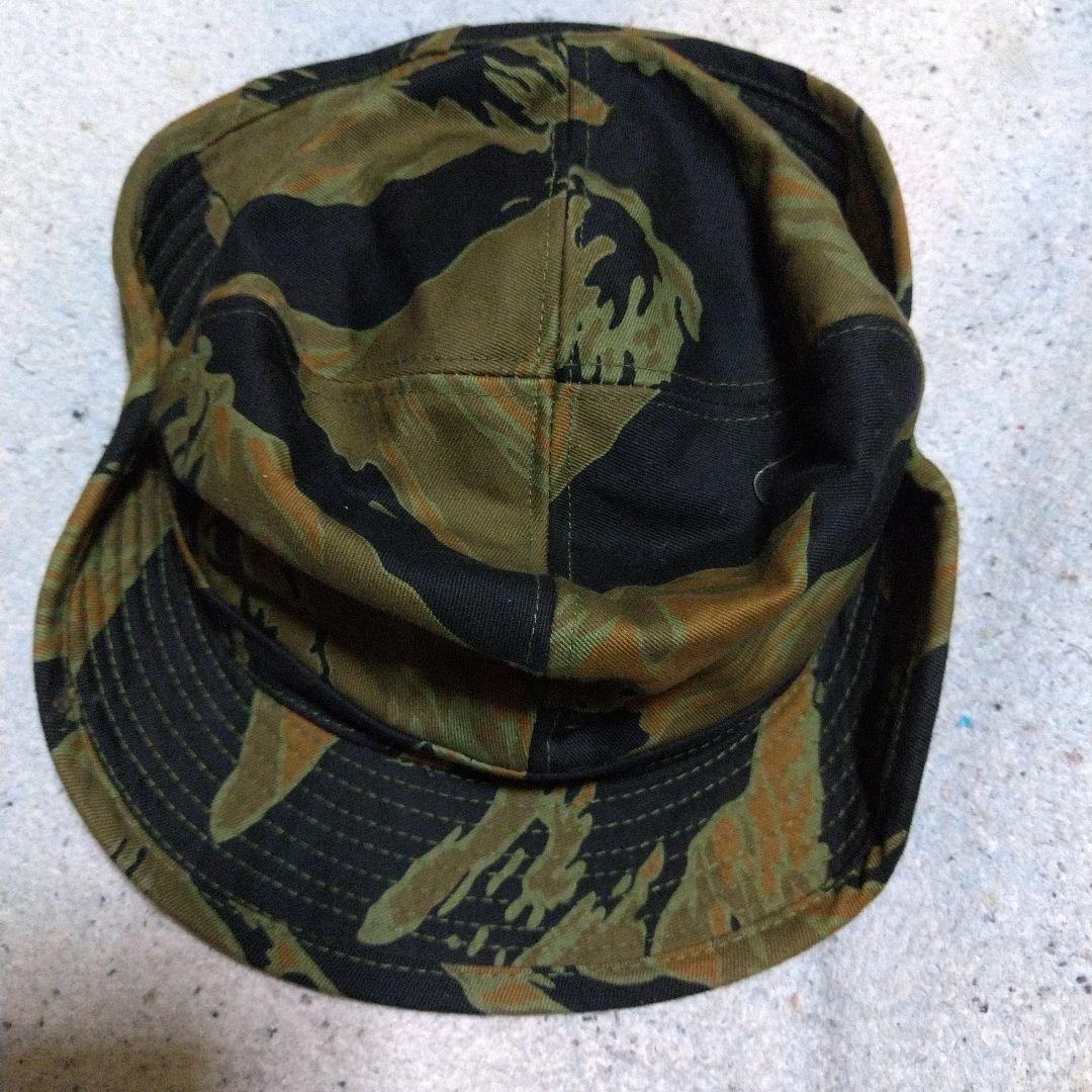 ベトナム戦☆タイガーストライプ☆ カウボーイハット(ラスト①)