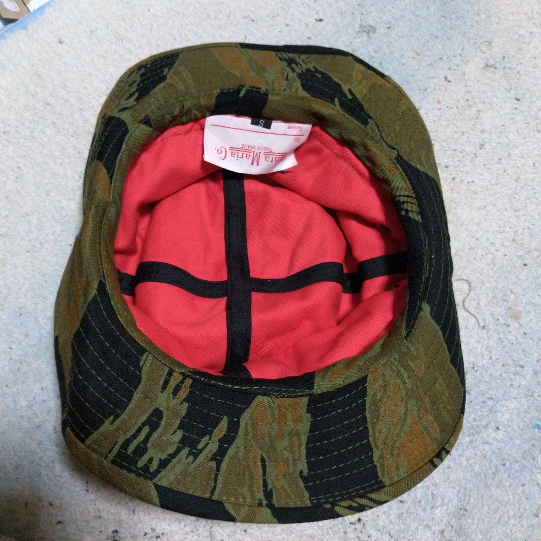 ベトナム戦☆タイガーストライプ☆ カウボーイハット(ラスト①)