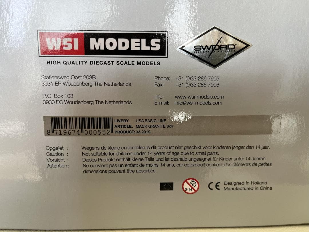 WSI MACK GRANITE 8×4　1/50