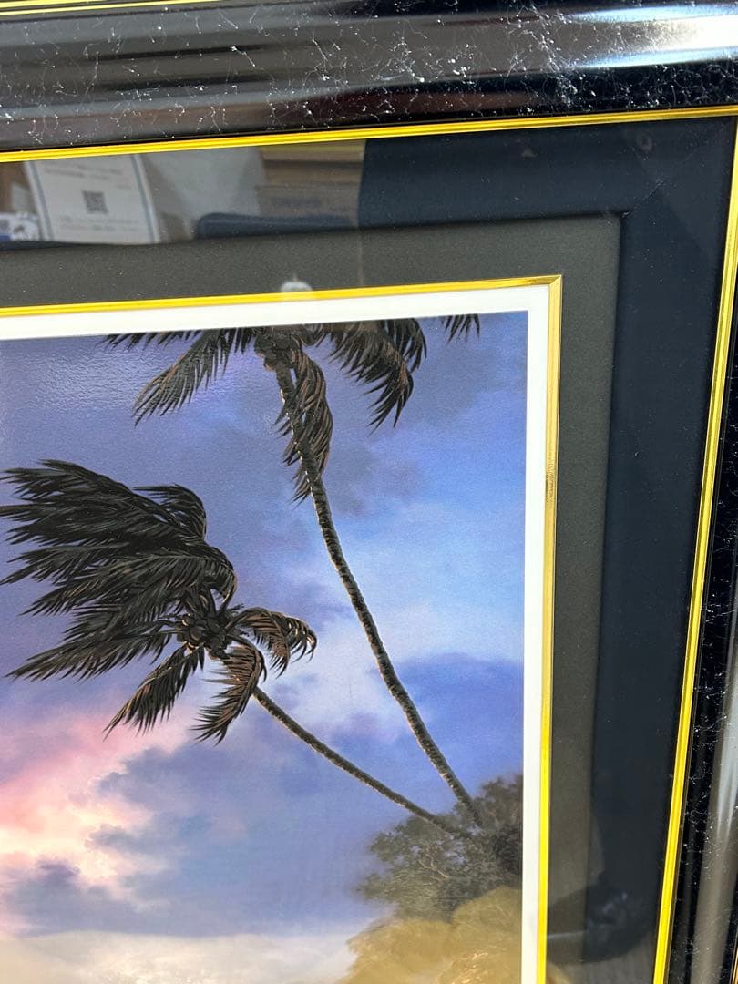 ダボラ　アイランド　サンベースト　絵画　版画　ED34/200