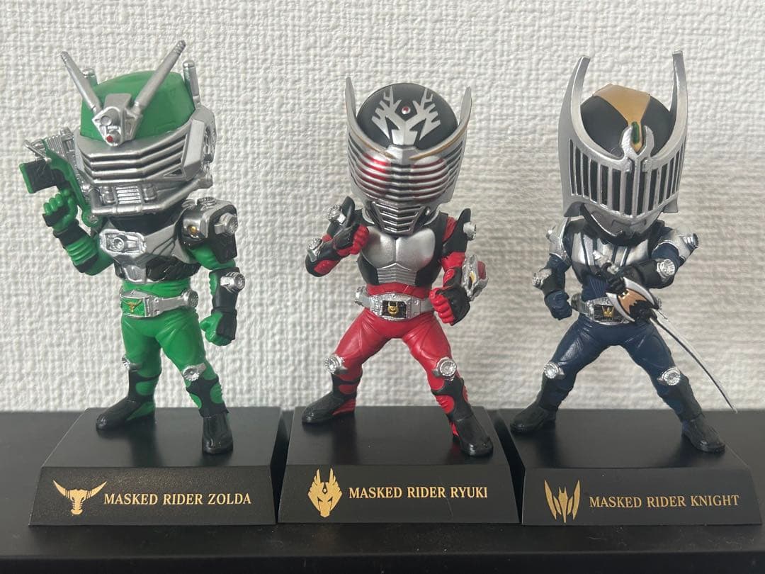 仮面ライダー　龍騎　フルコンプ　一番くじ　デフォルメクス　リュウガ　ゾルダ