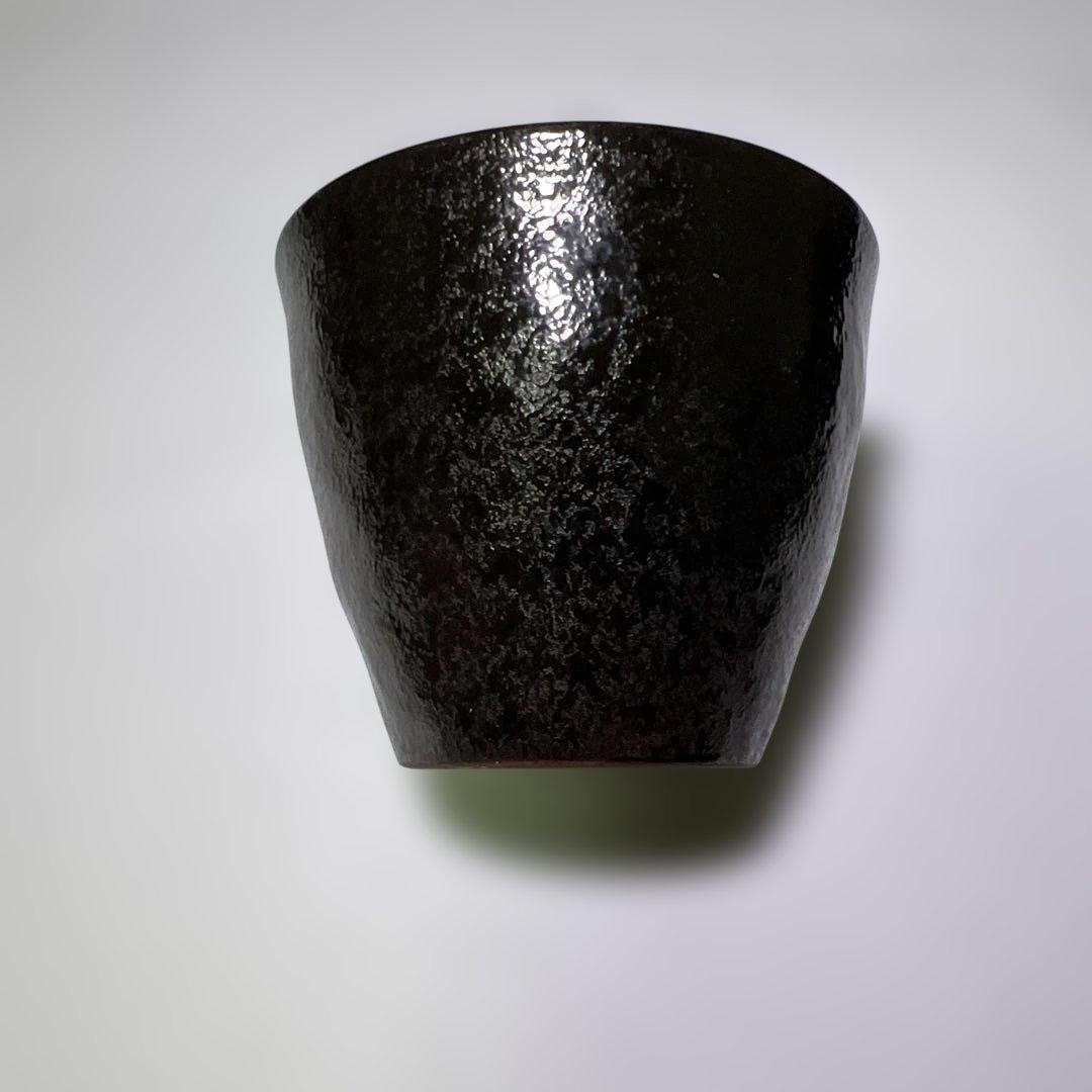 黒色光沢円錐形陶器