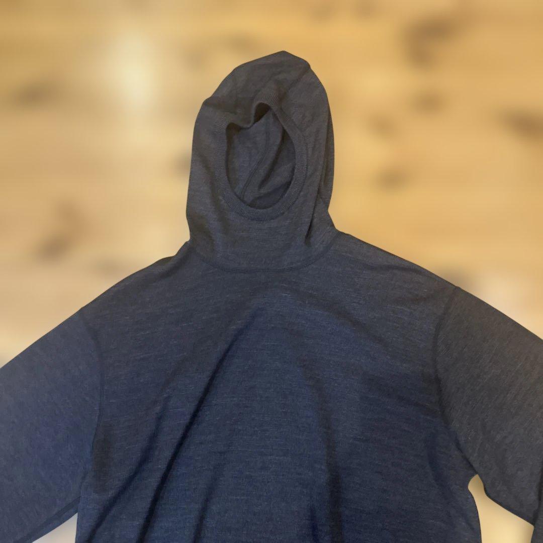 リッジ Merino PlaX Hooded Sweater M