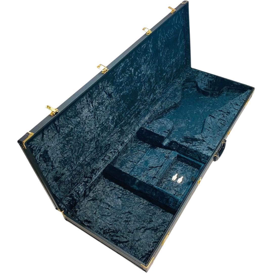 美品 Killer KBシリーズ ベース用 ハードケース ゴールドパーツ 鍵付き