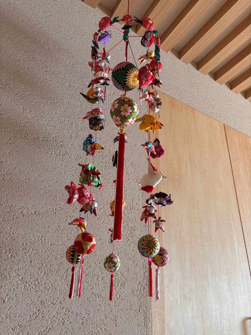 柳川　吊るし飾りさげもん　30cm×95cm