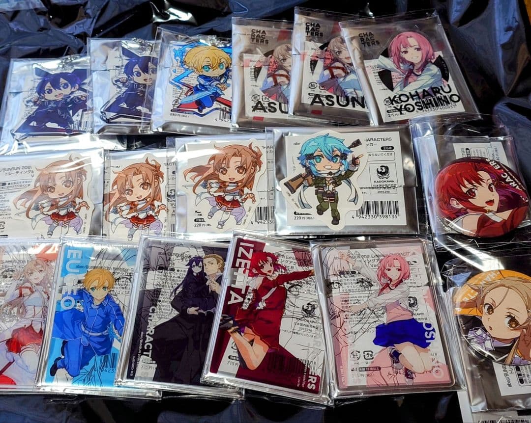 abec BUNBUN SAO その他 アクリルカード他