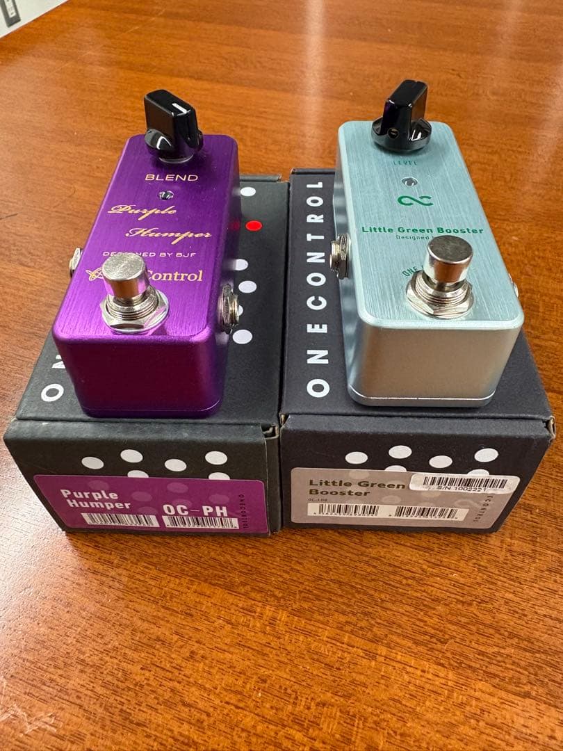 ギター Purple Humper & Little Green Booster