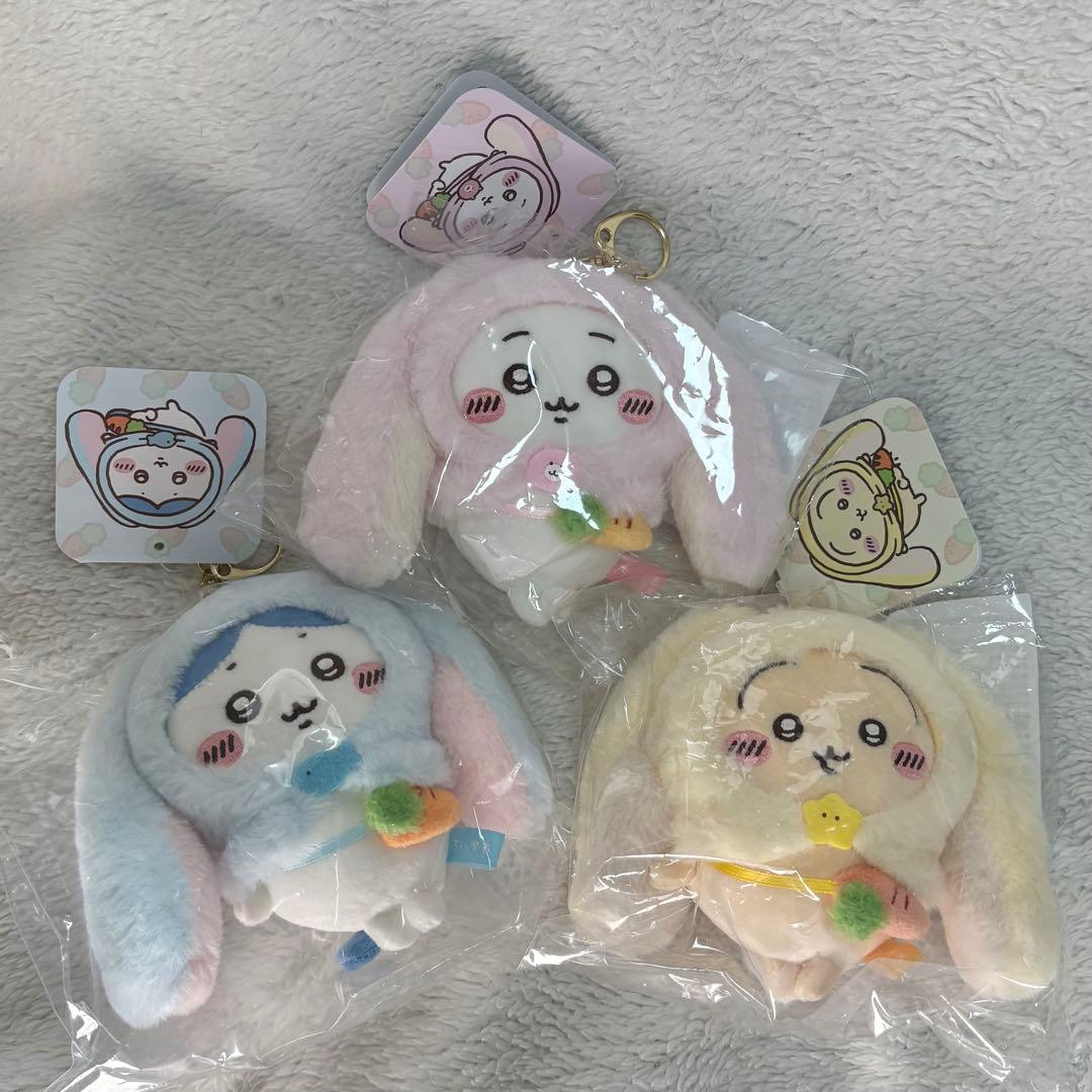 台湾限定 ちいかわ ハチワレ うさぎ ロップイヤーなマスコット