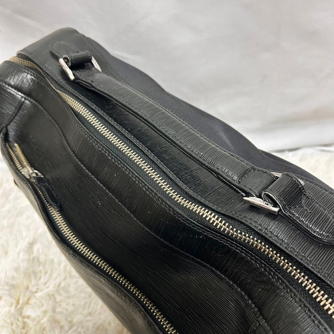 ペレモルビダ　リュック　ブリーフケース　ブラック　サフィアーノレザー　3way