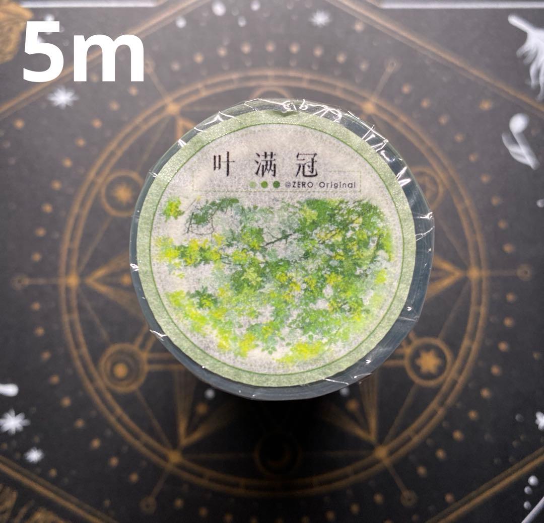 【8516】海外　マステ　5m巻売り　PETマスキングテープ