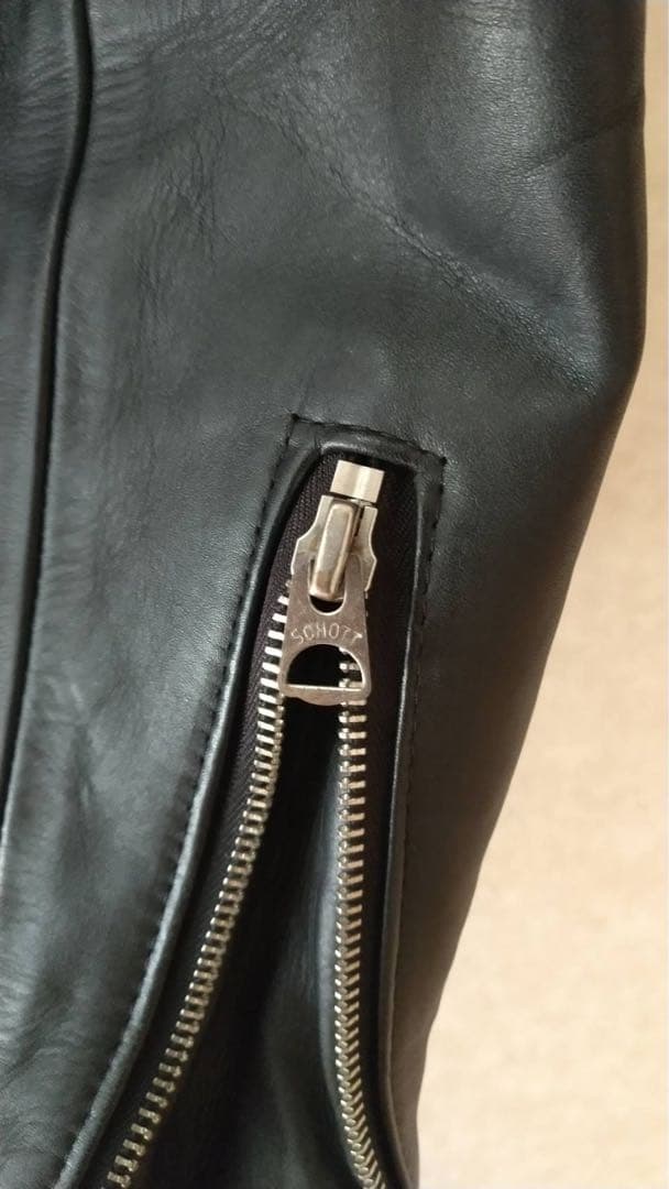 扇谷Schott 641xxシングルライダースジャケット