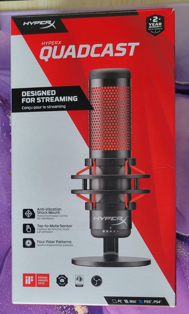 ★大幅値下げ中！★HYPERX QUADCAST コンデンサーマイク