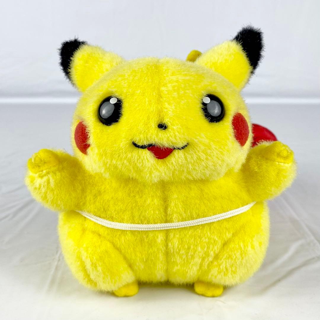 TOMY/トミー/ポケモン/そらとぶピカチュウ/赤タグ/初期/ぬいぐるみ