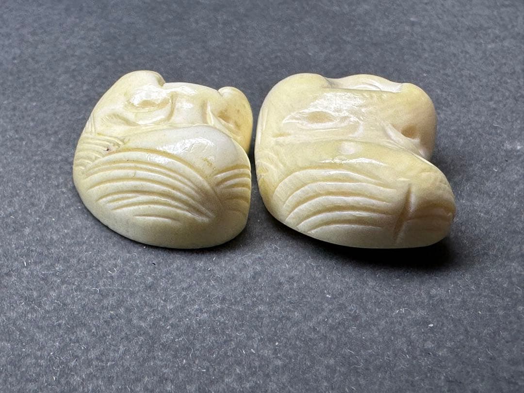 極上　根付　和装小物　古美術品　 置物　彫刻 細密細工　骨董　アンティーク